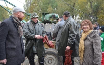 Senátorka Horská byla při výlovu bohdanečského rybníka